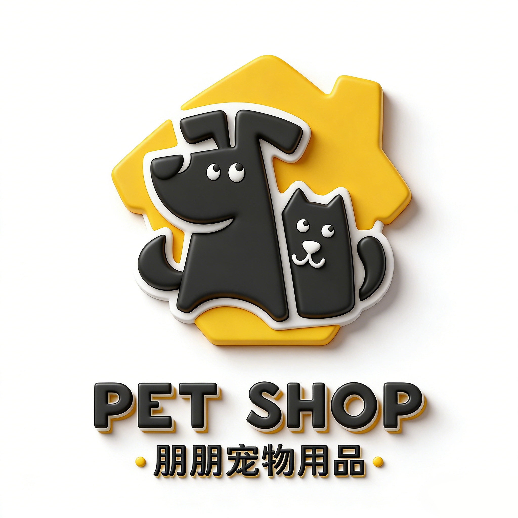 朋朋宠物用品工厂店的LOGO