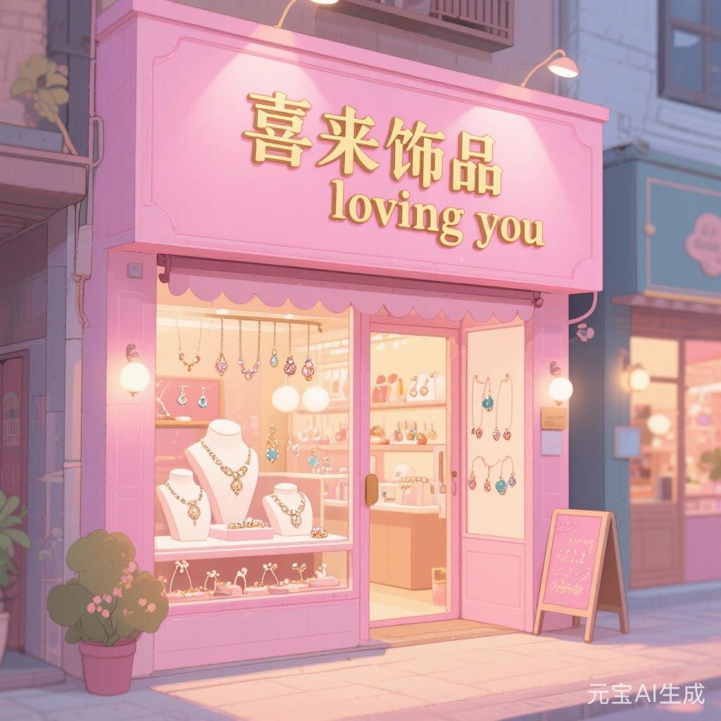 喜來饰品的LOGO