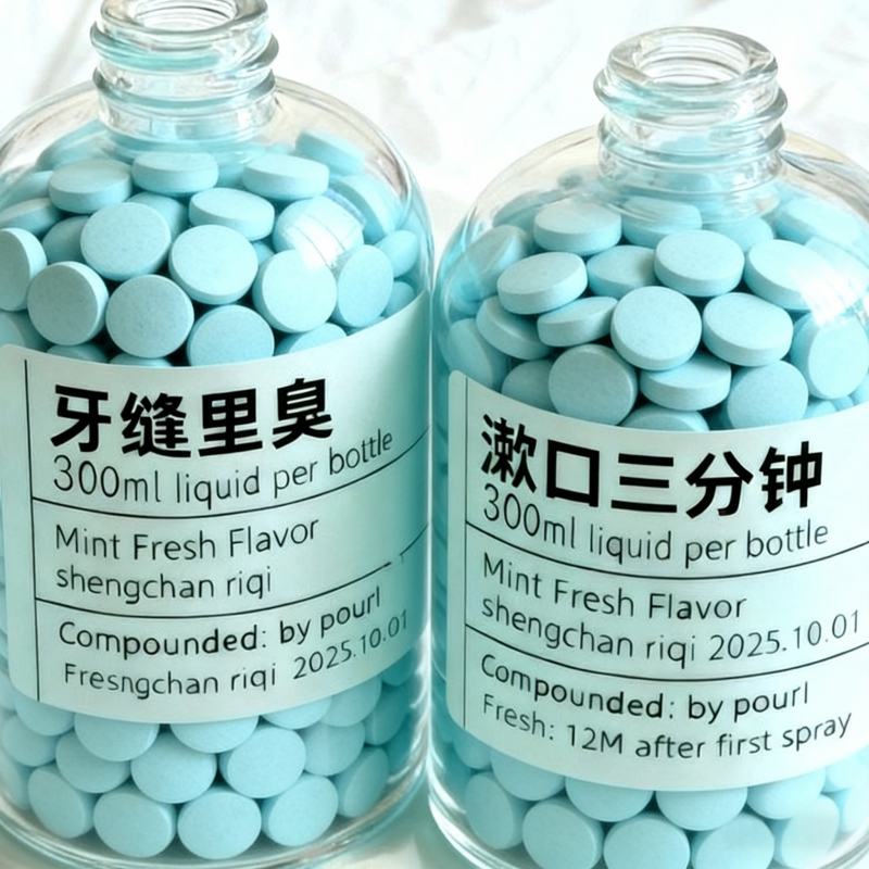 【Germany Yolson】Mouthwash Tablets for Dissolving Tartar, Cleaning Teeth, Eliminating Bad Breath, Removing Plaque, Whitening Yellow Teeth, and Cleaning Stains