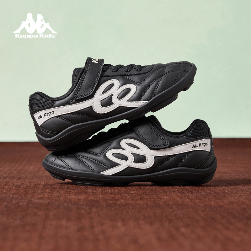 Kappa Children's Shoes, Kids' Training Shoes, Girls' 2026 New Autumn Black Retro Versatile Sneakers, Sports Shoes