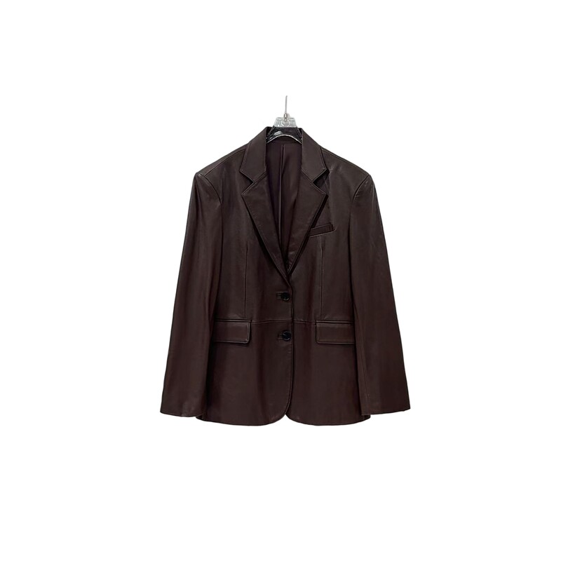 [a Touch of Light Blue] 2026 New Model Sheepskin Leather Jacket Wq-80441