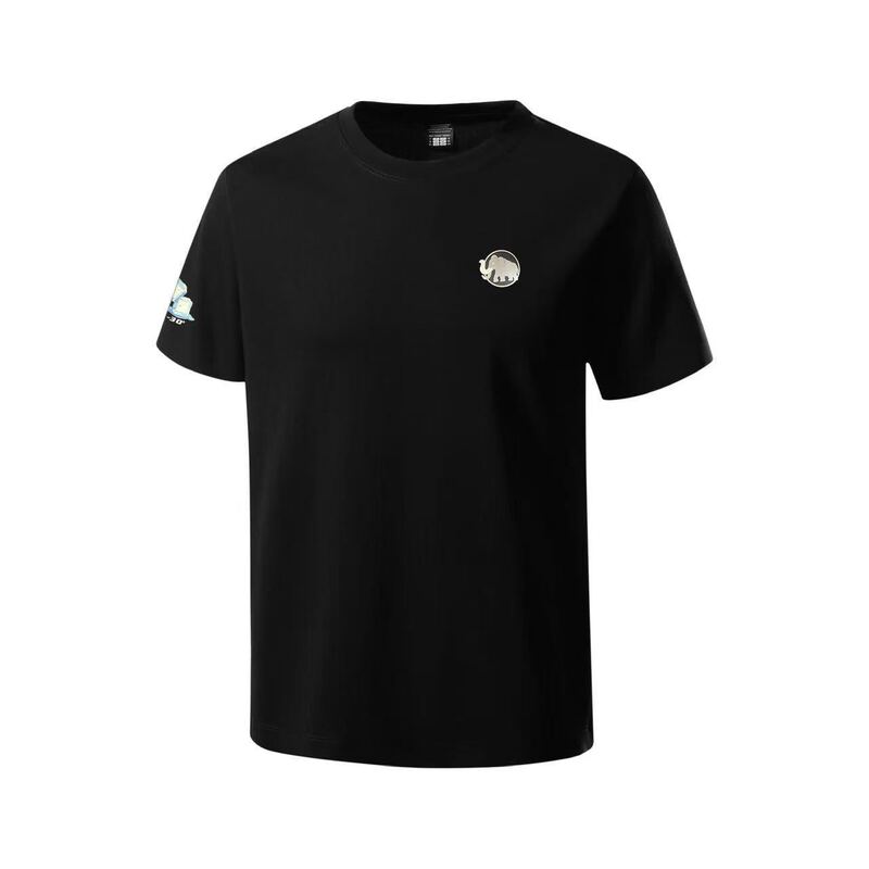 【Little Elephant】High-End Organic Co-Branded Temperature-Changing Climate-Regulating Technology Original Yarn Sun-Protective Short-Sleeve Shirt # 6365