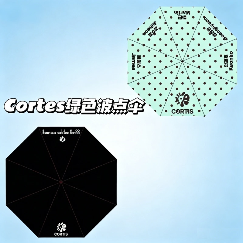 Cortis Peripheral Polka Dot Vinyl Umbrella Light Green Portable 70% off Automatic Sunshade Folding Dual-Use Umbrella for Both Sunny and Rainy Weather Cortis Peripheral Polka Dot Vinyl Umbrella Light Green Portable 70% off Automatic Sunshade Folding Dual-Use Umbrella for Both Sunny and Rainy Weather