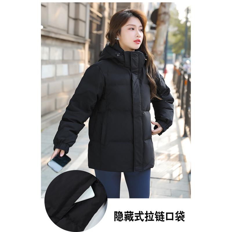 2026 New Model Black Classic Couple's 500 Fill Power Warm Stand-Collar Jacket White Duck down Red Green down Coat