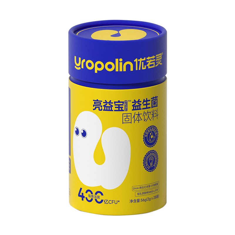 优若灵亮益宝400亿高活性BB00益生菌护眼缓解干眼症眼睛专用菌
