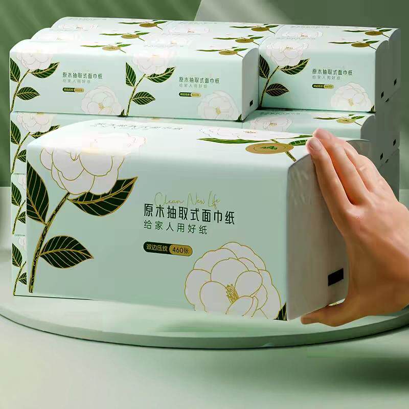Comfortable Tissue Paper for Home Use, Soft Cleaning Tissues for the Whole House, Household Napkins, Indoor Cleaning Paper