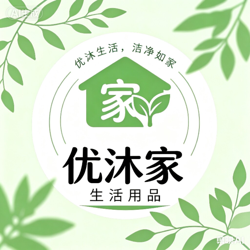 优沐家生活用品店的LOGO
