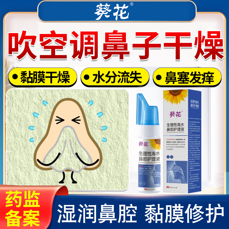 Air Conditioning Blows Dry Nose Hair, Causing Nasal Congestion and Discomfort, Cold Air, Allergic Rhinitis, Runny Nose, Sneezing, Spray