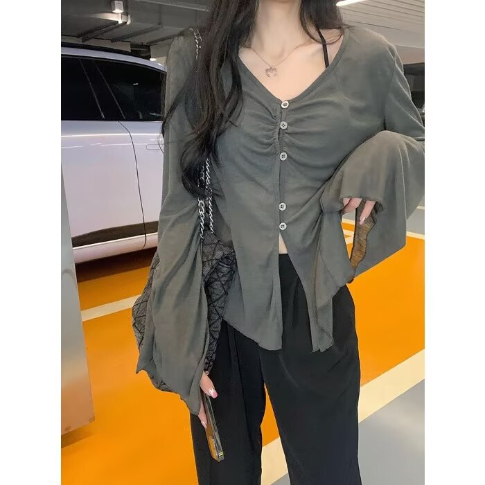 2026 Early Autumn New Style High-Neck Mesh Base Shirt for Women, Stylish Lace Mesh Top for Spring and Summer, Autumn Blouse 2026 Early Autumn New Style High-Neck Mesh Base Shirt for Women, Stylish Lace Mesh Top for Spring and Summer, Autumn Blouse