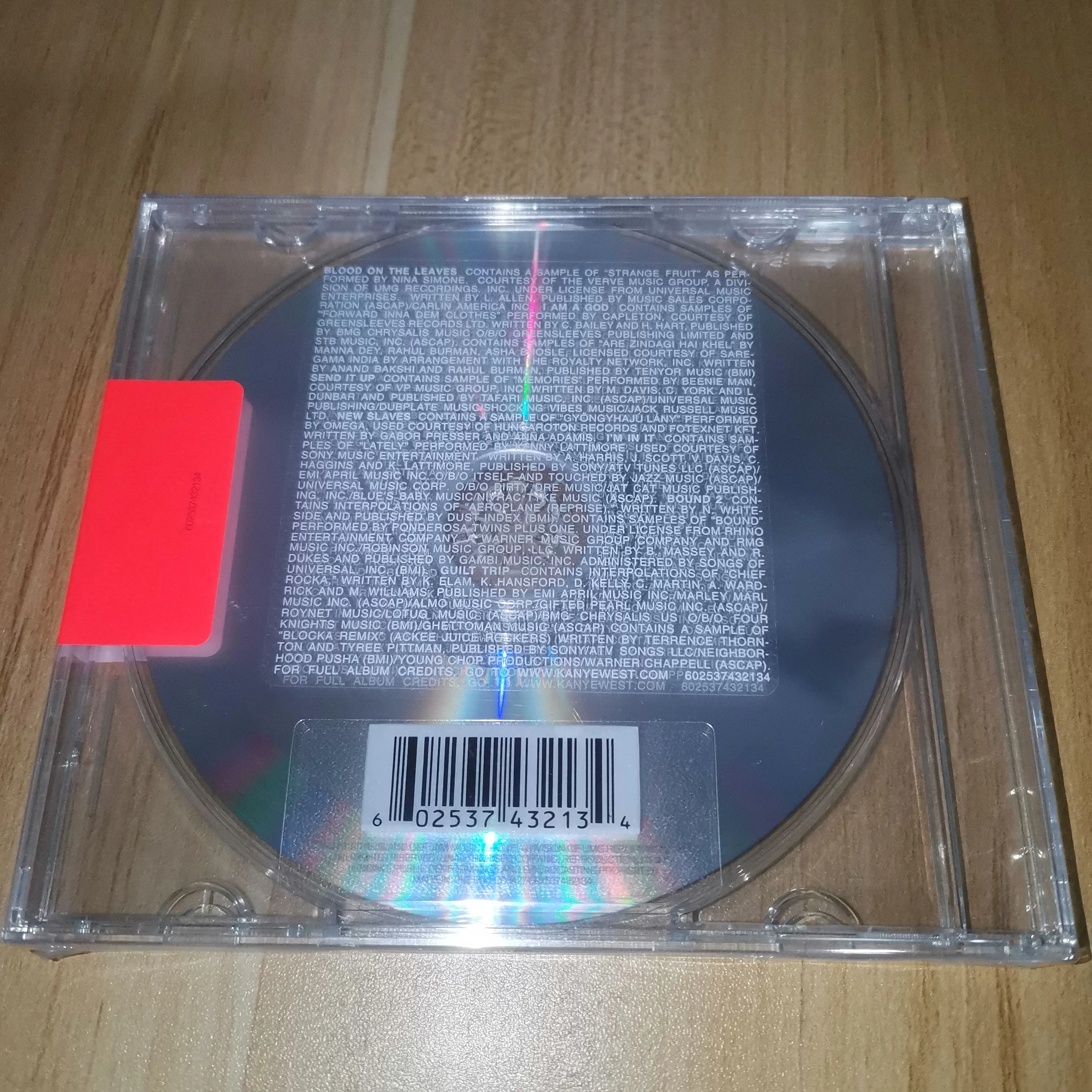 Кanye West Yeezus CD Рэп