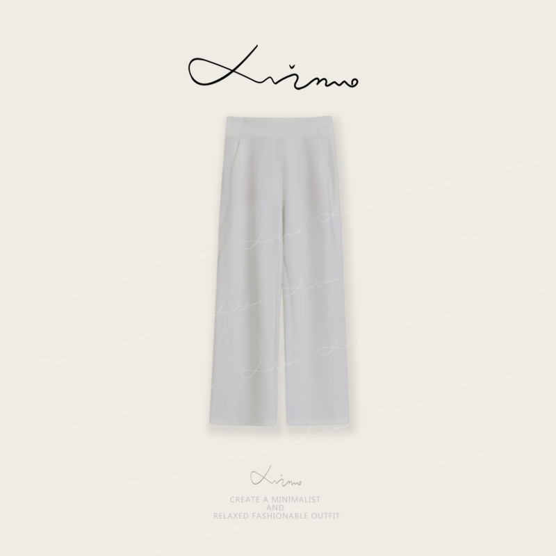 Xingzhinuo 2026 Summer New Lanmo Sand Washed Solid Color Simple Straight-Leg Sports Casual Pants Kz-1117X Xingzhinuo 2026 Summer New Lanmo Sand Washed Solid Color Simple Straight-Leg Sports Casual Pants Kz-1117X
