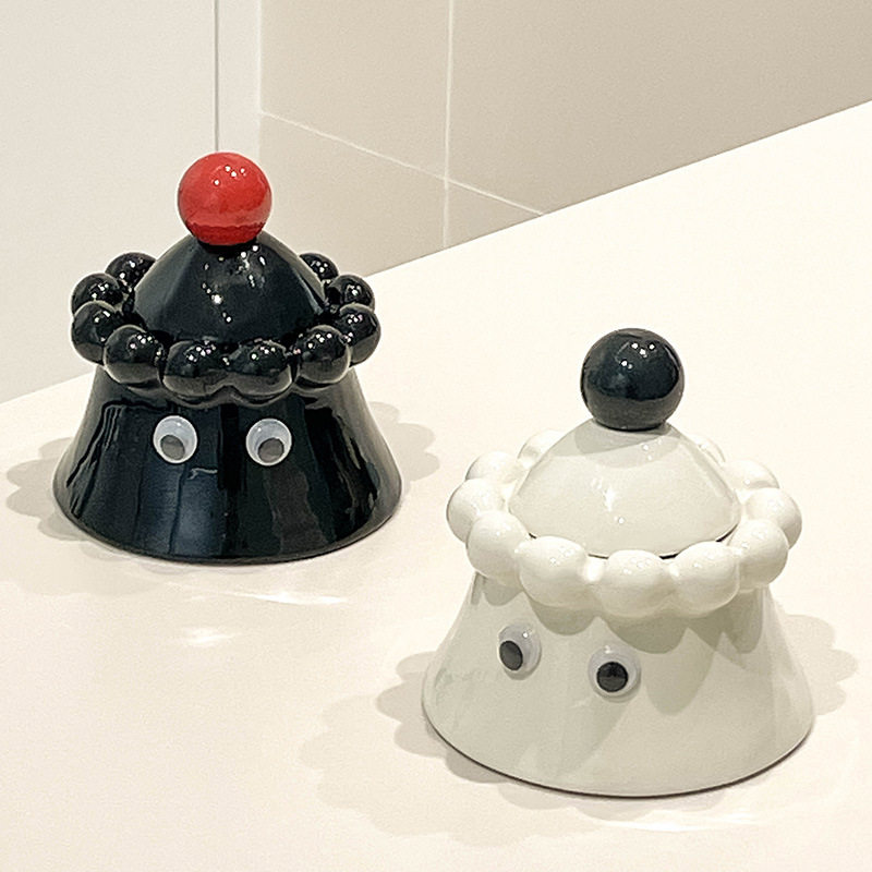 Новая высококачественная ниша для пепельницы cute creative cute home living room офисное керамическое украшение против летучей золы