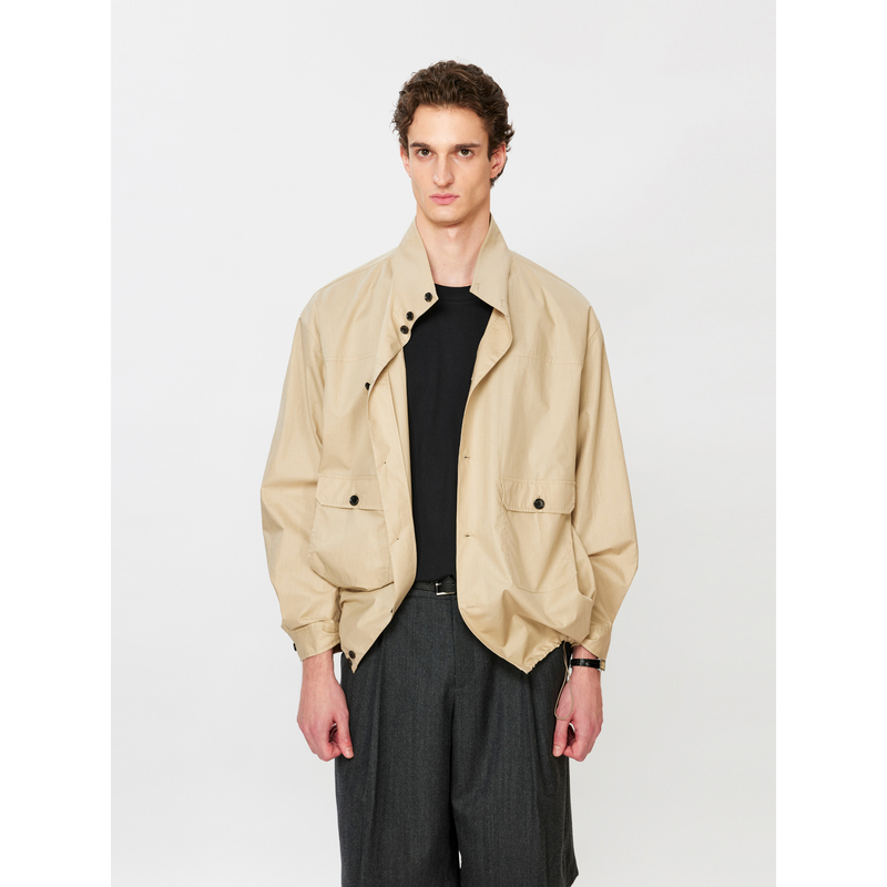 Uld/90S Paris Unisex Boyfriend Style 100% Cotton Coated Jacket-Style Shirt Coat Uld/90S Paris Unisex Boyfriend Style 100% Cotton Coated Jacket-Style Shirt Coat