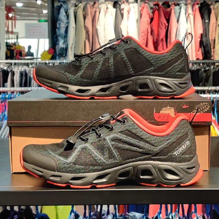 Pathfinder speed-dry stream shoes spring and summer amphibious men and women wetlands anti-slip traceability shoes fishing traceability shoes
