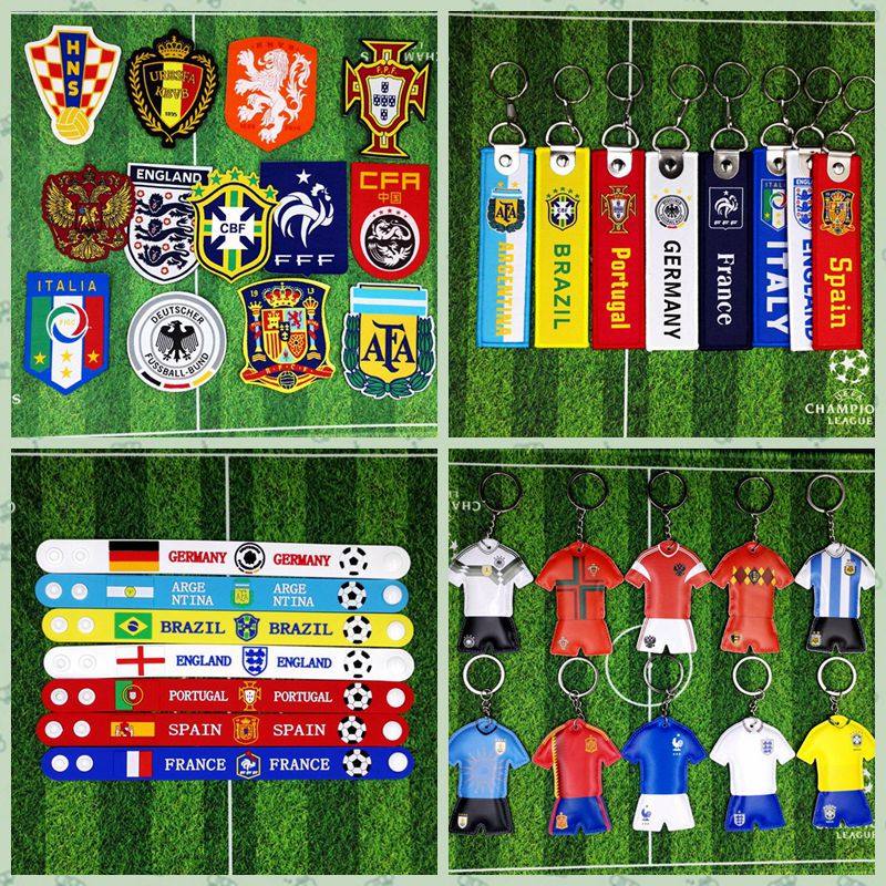 Premier League Serie A French Super League club football fans souvenir batch retail sports peripheral small gifts