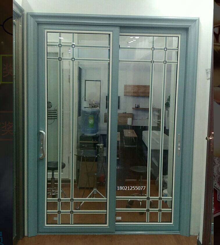 Tianjin titanium magnesium alloy kitchen powder room living room balcony bedroom sliding door folding door sliding door glass partition door