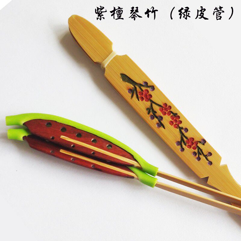扬琴配件扬琴正反琴竹黑檀v紫檀琴竹特价销售琴槌琴竹琴棒赠皮套