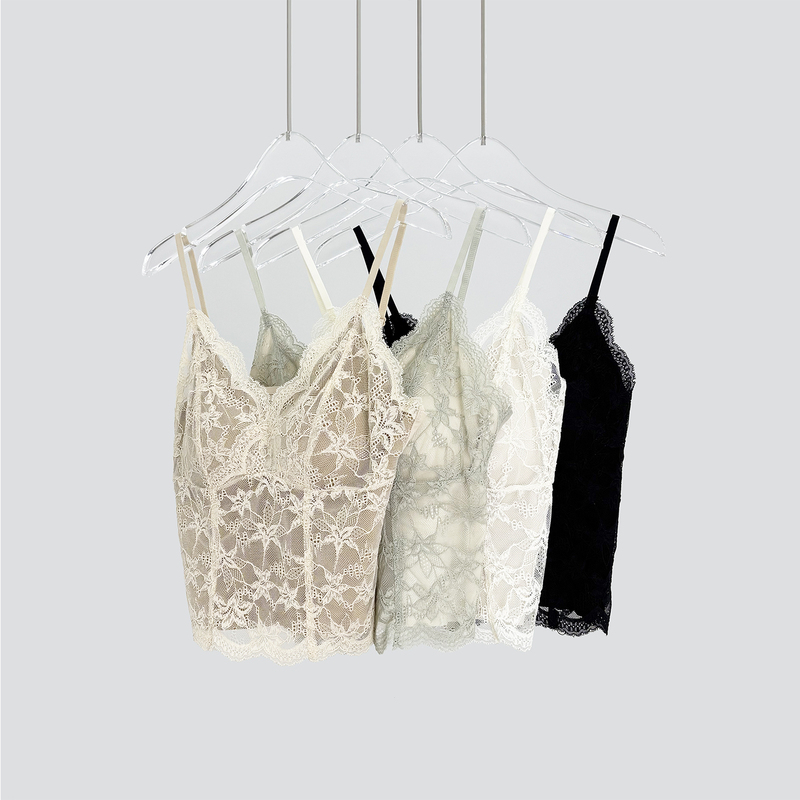 Four Seasons Style ~ Slightly Thinner Outer Polyester Fiber, Inner Polyester, Middle Polyester, Camisole with Beautiful Back Design Ny26032343