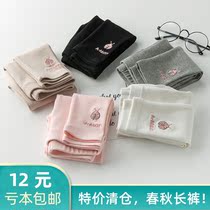 Girls leggings Spring and Autumn wear autumn pants White 2021 New style spring dress children autumn dress
