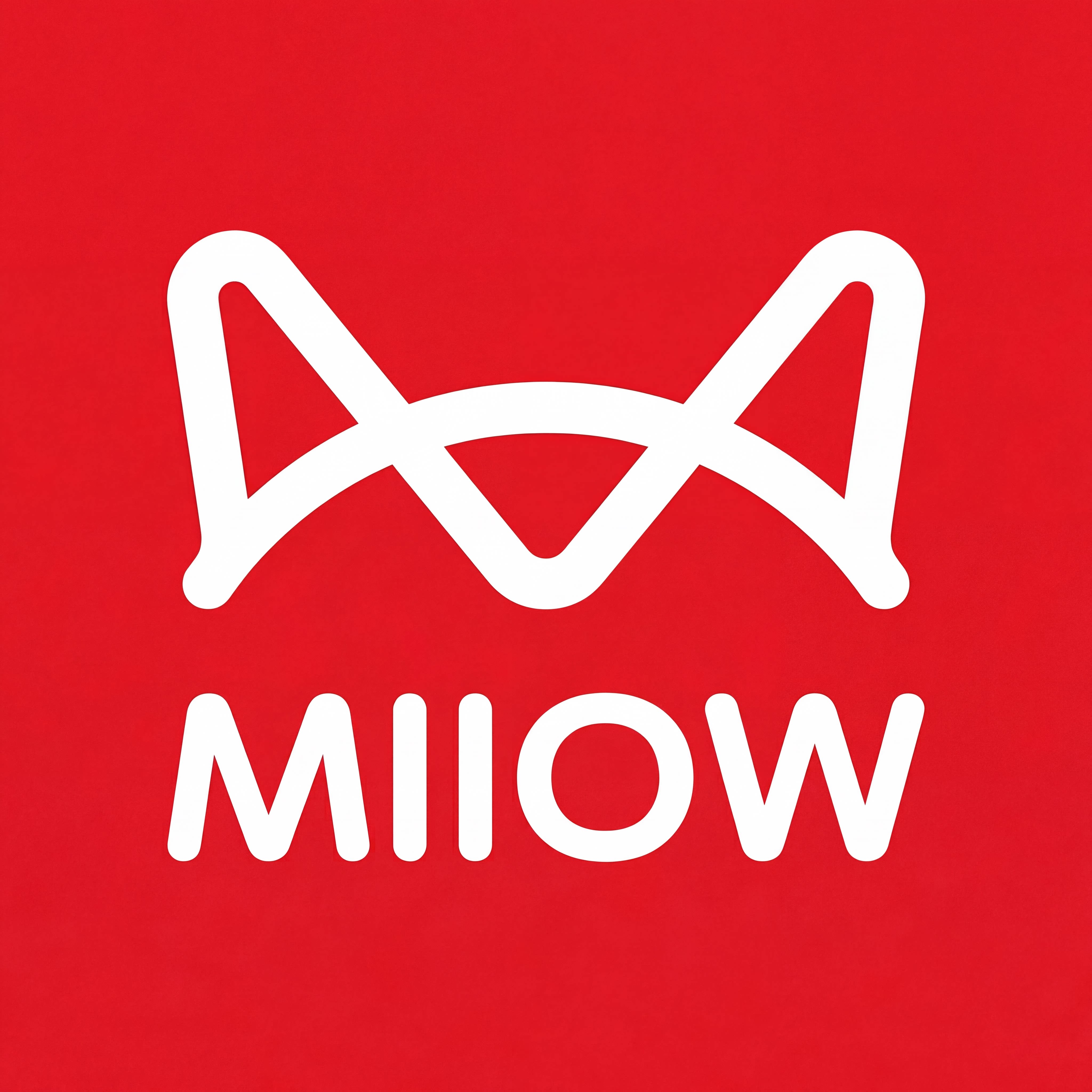 MiiOW猫人肌本专卖店的LOGO