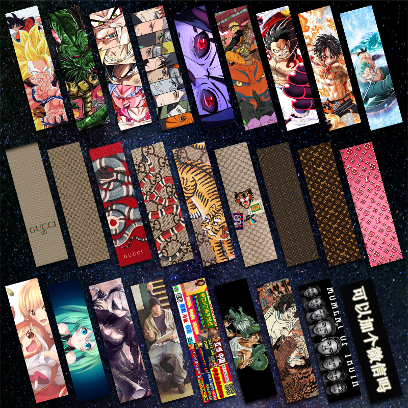 UFO skateboard double-up sandpaper personality photo custom luxury brand Chinese element Dragon Ball Hokage anime spoof