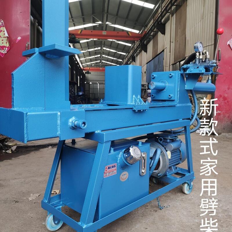 Wood Splitter, Log Splitter, Wood-Breaking Machine, Household Power Supply, 6 to 100 Tons, Large Capacity, Genuine Hydraulic Bamboo Splitter
