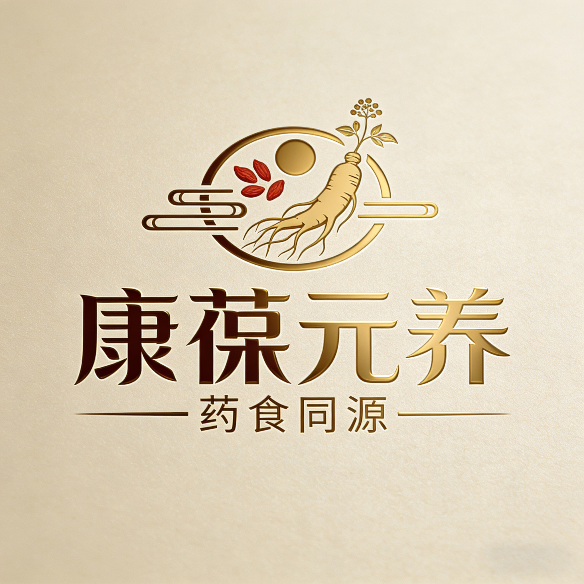 康葆元养中医堂的LOGO