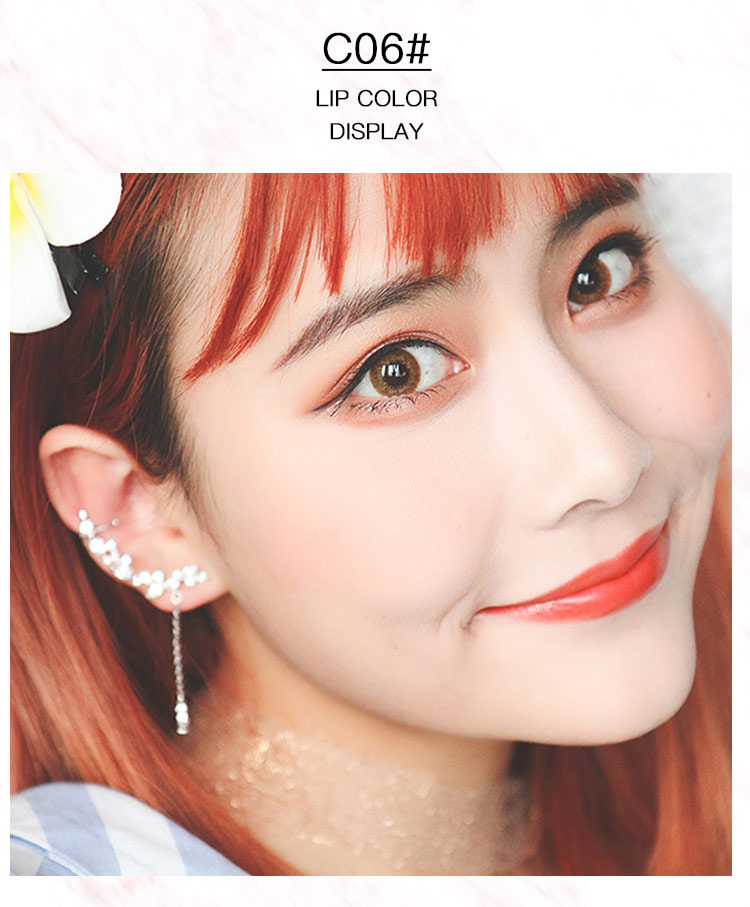 Lip glaze Son môi giữ ẩm lâu không đánh dấu Hàn Quốc mô hình nữ sinh viên dễ thương thối màu cà chua nhuộm môi lỏng môi bóng - Son bóng / Liquid Rouge 	son bóng estee lauder	