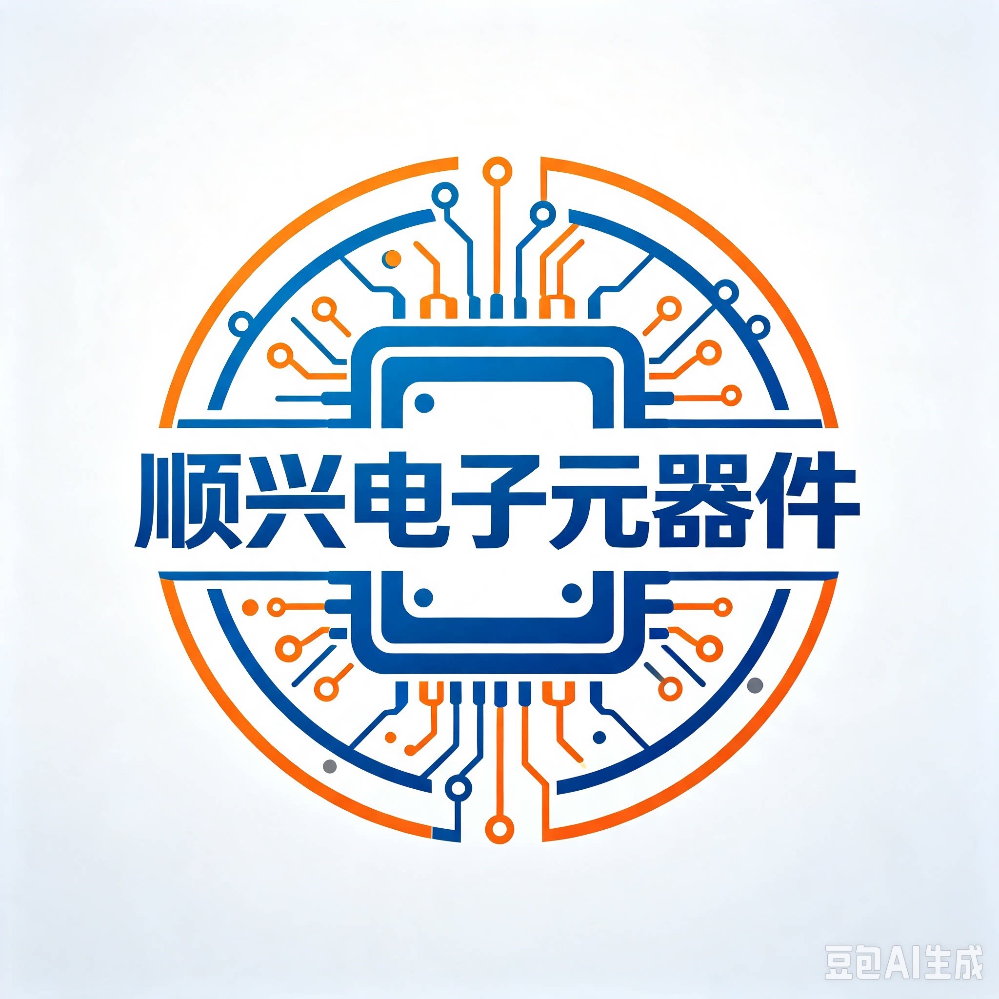 顺兴电子元器件的LOGO