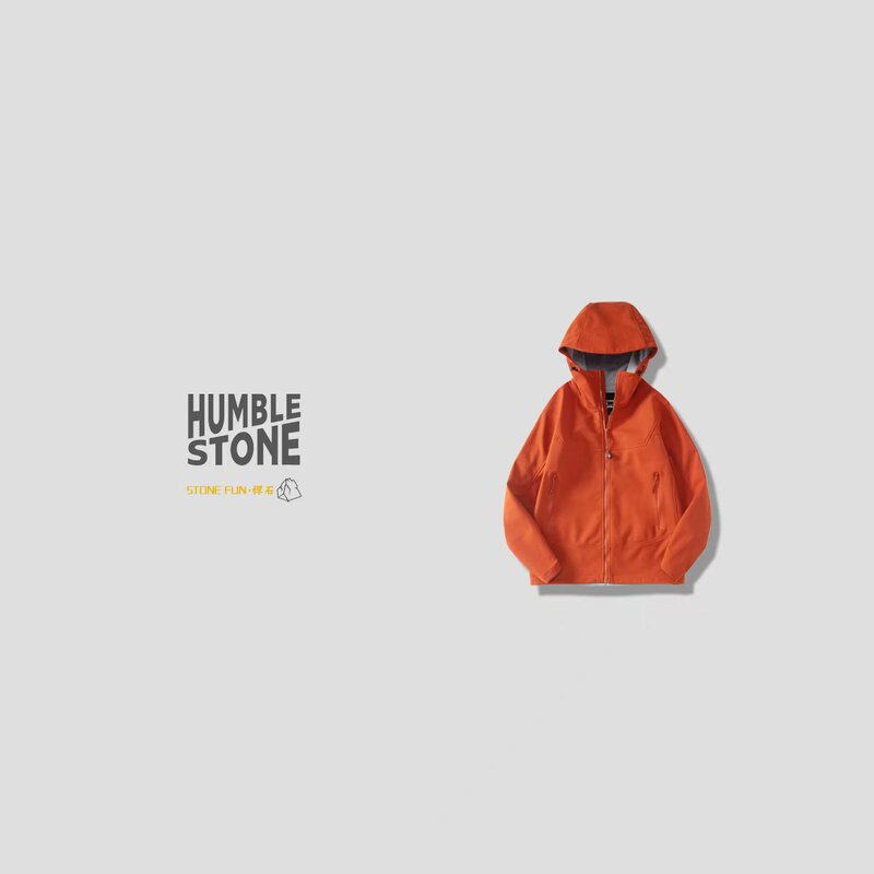 Outdoor Sports Style Hooded Soft Shell Jacket for Men and Women, Windproof, Waterproof, Breathable, Orange Jacket Outdoor Sports Style Hooded Soft Shell Jacket for Men and Women, Windproof, Waterproof, Breathable, Orange Jacket