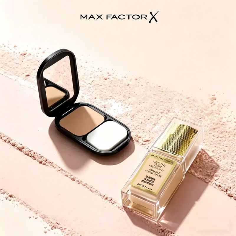 蜜丝佛陀透滑控油粉饼粉底液套装遮瑕持久干皮控油保湿定妆正品