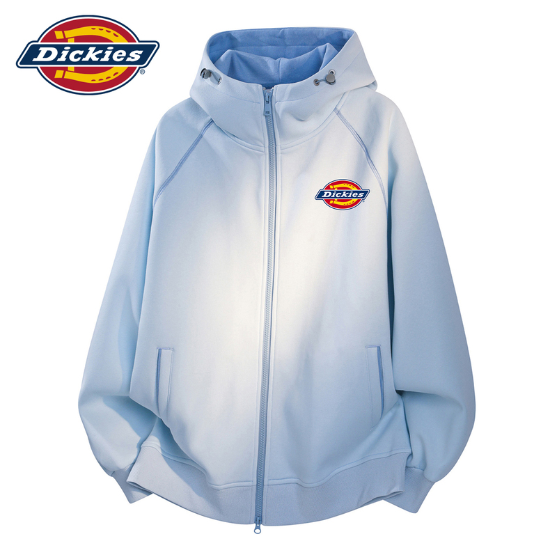 Dickies Cardigan Jacket for Men and Women 2026 New Design Village American Style Heavyweight Hooded Early Autumn Sweatshirt