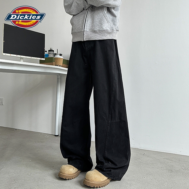 Dickies American-Style Trendy Retro Pure Cotton Work Pants for Men, Autumn Loose Straight-Leg Casual Sports Wide-Leg Pants Dickies American-Style Trendy Retro Pure Cotton Work Pants for Men, Autumn Loose Straight-Leg Casual Sports Wide-Leg Pants
