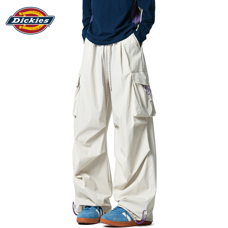 Dickies American-Style Water-Repellent Work Pants for Men and Women, Spring and Autumn Outdoor Sports Straight-Leg Pleated Casual Pants Dickies American-Style Water-Repellent Work Pants for Men and Women, Spring and Autumn Outdoor Sports Straight-Leg Pleated Casual Pants