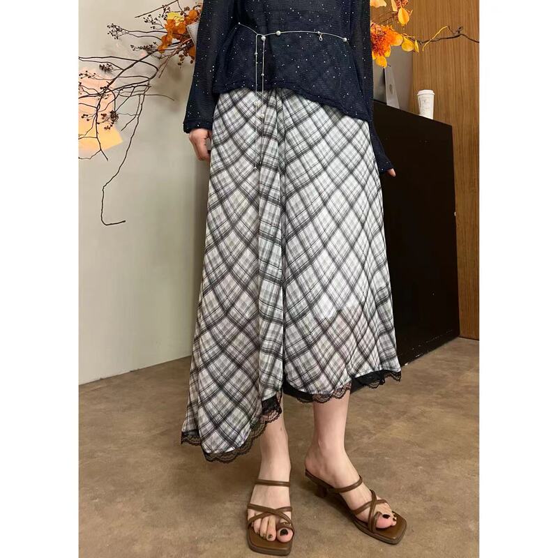 Xibei'Er【Qifan】In Stock, Bonus on July 31, Long Half-Length Skirt for Women 88395, Limited Purchase for Orders Xibei'Er【Qifan】In Stock, Bonus on July 31, Long Half-Length Skirt for Women 88395, Limited Purchase for Orders