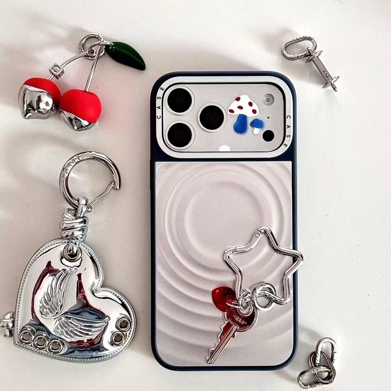 Case G-Dragon Metal Pendant Beaded Keychain Multifunctional Accessory Universal Exquisite Small Pendant