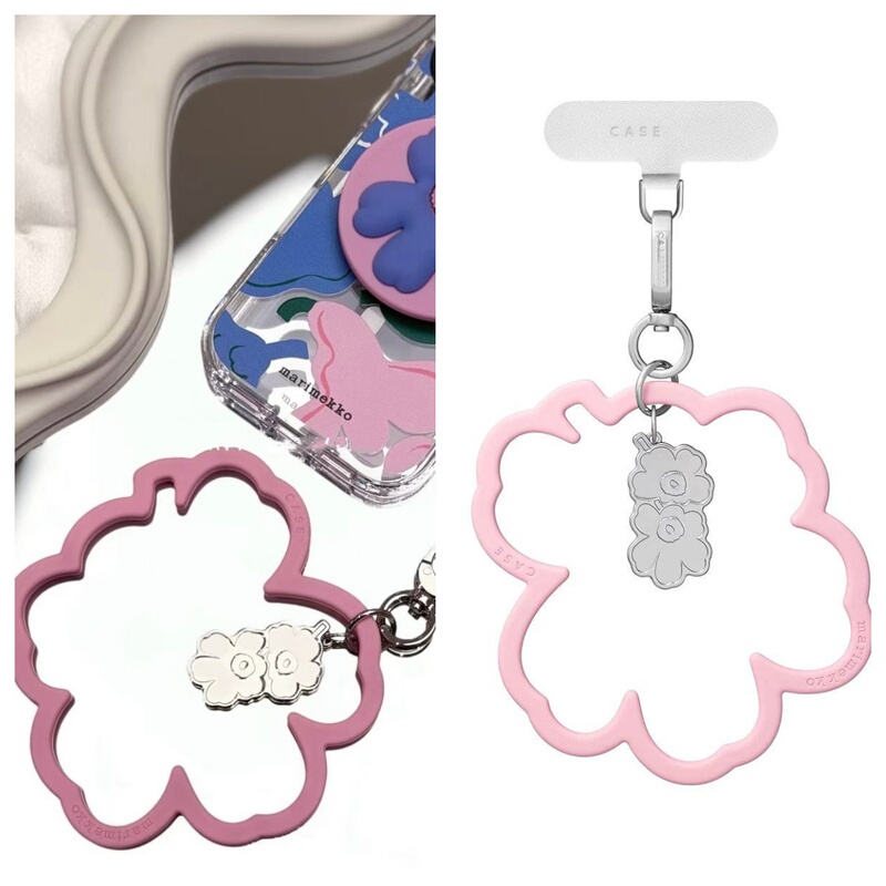 Case New Marimekko Floral Wrist Strap Anti-Lost Wrist Lanyard Silicone Portable Keychain Case New Marimekko Floral Wrist Strap Anti-Lost Wrist Lanyard Silicone Portable Keychain