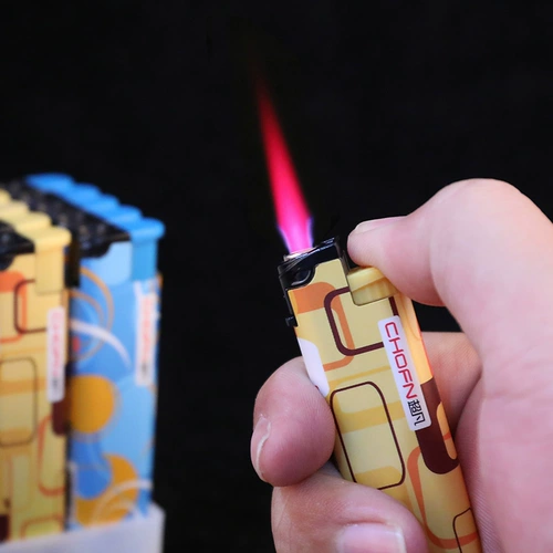 超凡 Ветрозащитная одноразовая зажигалка, оптовые продажи, делается под заказ, с печатью вашего логотипа