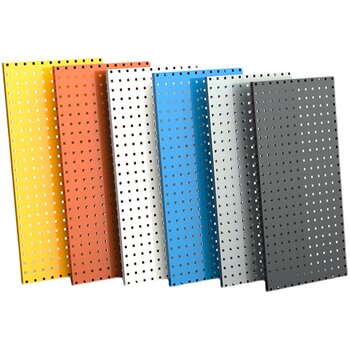 Square hole hook hole board tool hook set hardware tool rack display rack tool hanging board wall rack