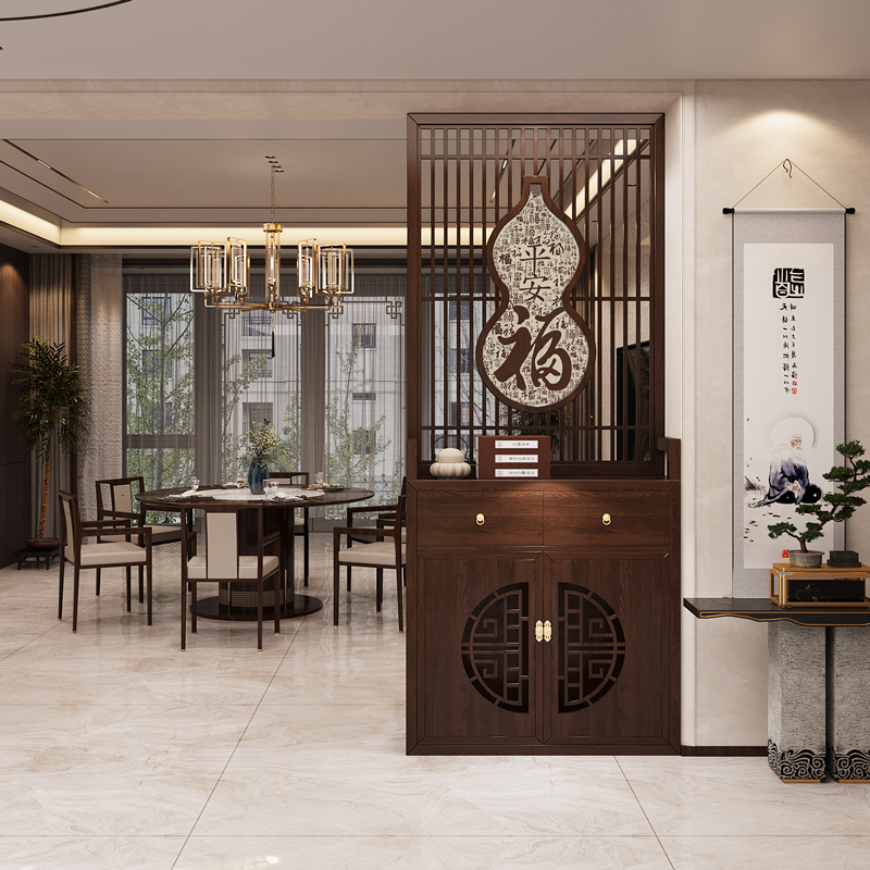 New Chinese-Style Living Room Partition Screen 2026 New Model Entryway Shoe Cabinet Privacy Screen Ebony Wood Solid Wood Foyer Cabinet New Chinese-Style Living Room Partition Screen 2026 New Model Entryway Shoe Cabinet Privacy Screen Ebony Wood Solid Wood Foyer Cabinet