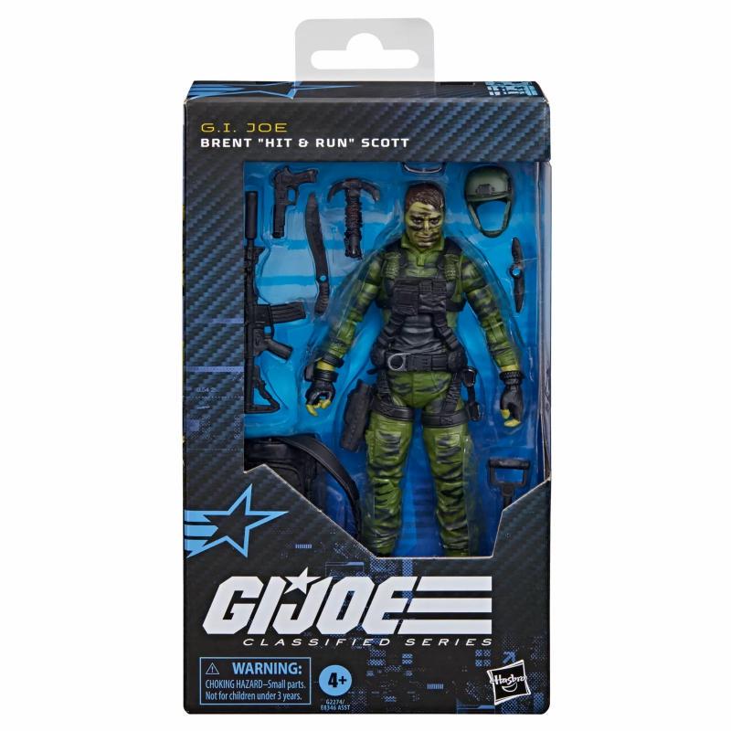 In Stock Hasbro G.I. Joe Special Forces 6inch Ranger Brent Scott Action Figure