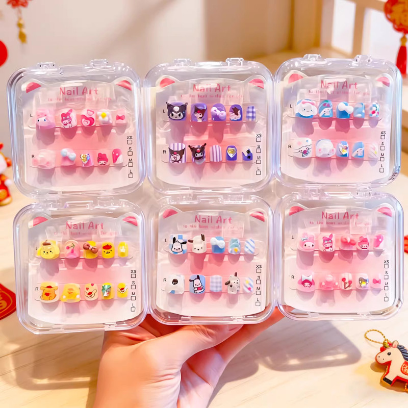 Children's Nail Stickers, Glow-In-The-Dark Nail Stickers, Non-Toxic and Odorless, Girls' Wearable Nails, Popular Internet Sensation, 3D Cartoon Stickers, Princess Waterproof Cute Soft Nail Decorations, Small Patterns Children's Nail Stickers, Glow-In-The-Dark Nail Stickers, Non-Toxic and Odorless, Girls' Wearable Nails, Popular Internet Sensation, 3D Cartoon Stickers, Princess Waterproof Cute Soft Nail Decorations, Small Patterns