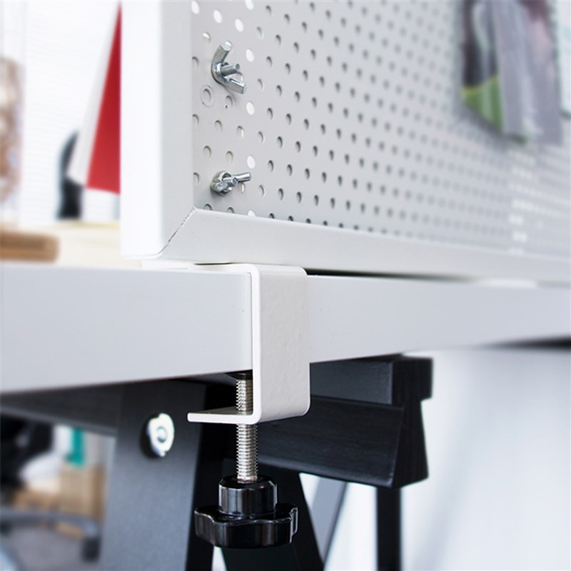 Weimo Jishe Desktop Perforated Board Accessories No Punching Can Be Stand-Up Deskside Connector Bracket Storage Storage Rack