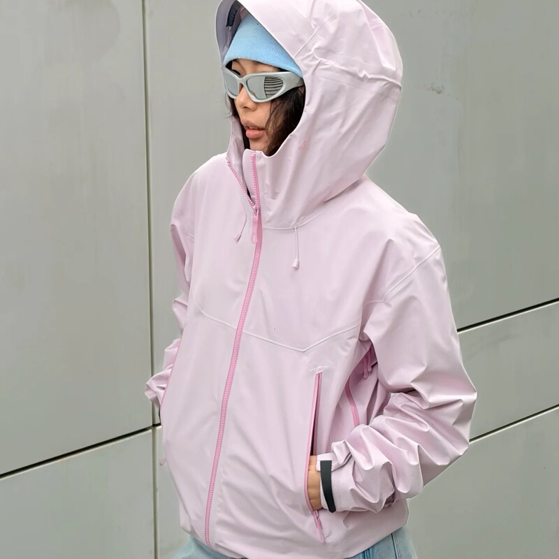 Kaijia Little Sun Stone Home's Same Model Mont X-Lt Hard Shell Jacket, Windproof and Waterproof Coat, Unisex Kaijia Little Sun Stone Home's Same Model Mont X-Lt Hard Shell Jacket, Windproof and Waterproof Coat, Unisex
