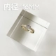 S925 sterling bạc tổ ong kim cương hình học kim cương đơn giản hẹp đám cưới giả kim cương màu vàng nhẫn nhẫn nhẫn nữ nhẫn cặp bạc