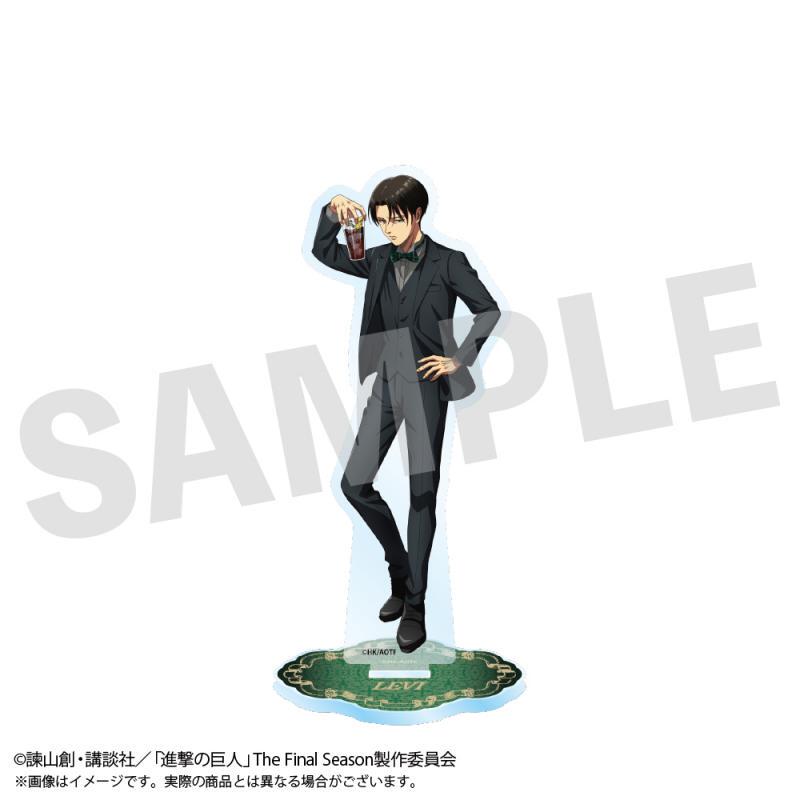 [in Stock] Dmm Attack on Titan Formal Party Ver Contour Cut Acrylic Standee