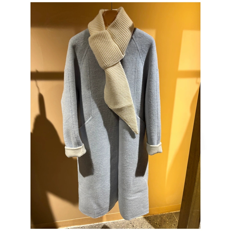 Fast Delivery from the Store~ Mu Huaxiang M264Pp7719 Domestic Mall Purchasing Agent 2026 Winter New Long Wool Coat for Women Fast Delivery from the Store~ Mu Huaxiang M264Pp7719 Domestic Mall Purchasing Agent 2026 Winter New Long Wool Coat for Women