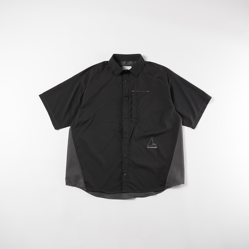Foreign Trade Surplus Stock Outdoor Quick-Drying Breathable Mountain-Style High Street Trendy Shirt Vintage Loose Os Functional Short-Sleeve Shirt
