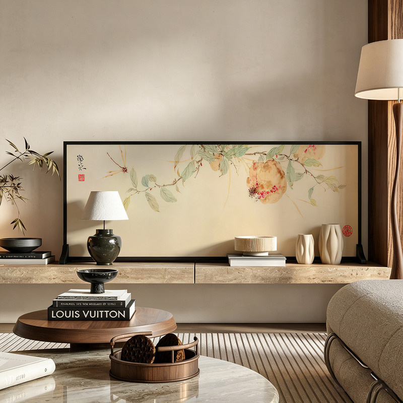 New Chinese-Style Desktop Small Screen Partition for Living Room, Low Partition to Block View, Movable Background Decoration for Office or Tea Room Table New Chinese-Style Desktop Small Screen Partition for Living Room, Low Partition to Block View, Movable Background Decoration for Office or Tea Room Table