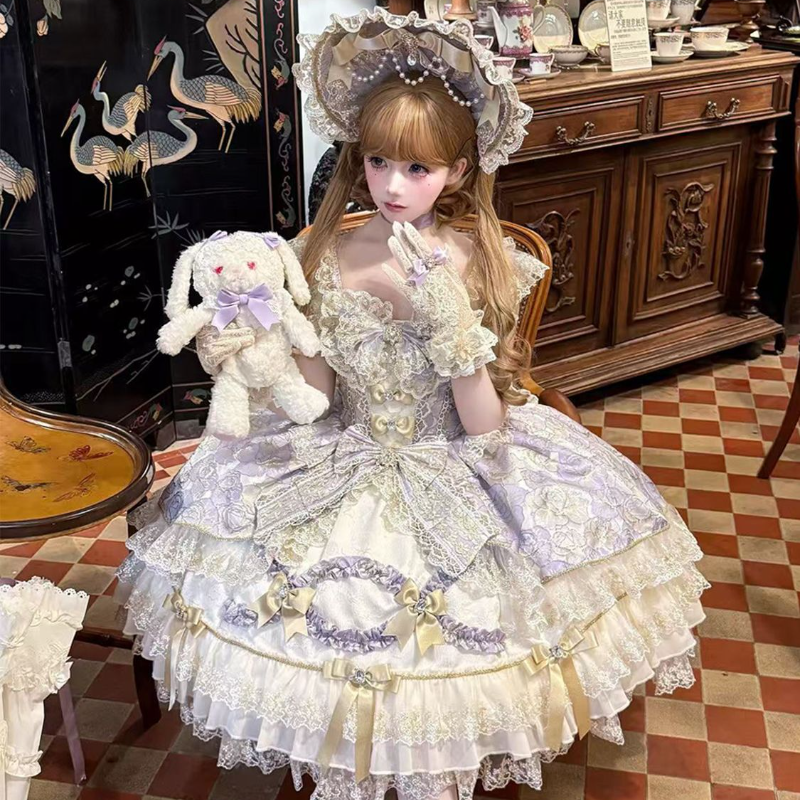 Подлинное дизайнерское платье, стиль Лолита, Lolita Jsk